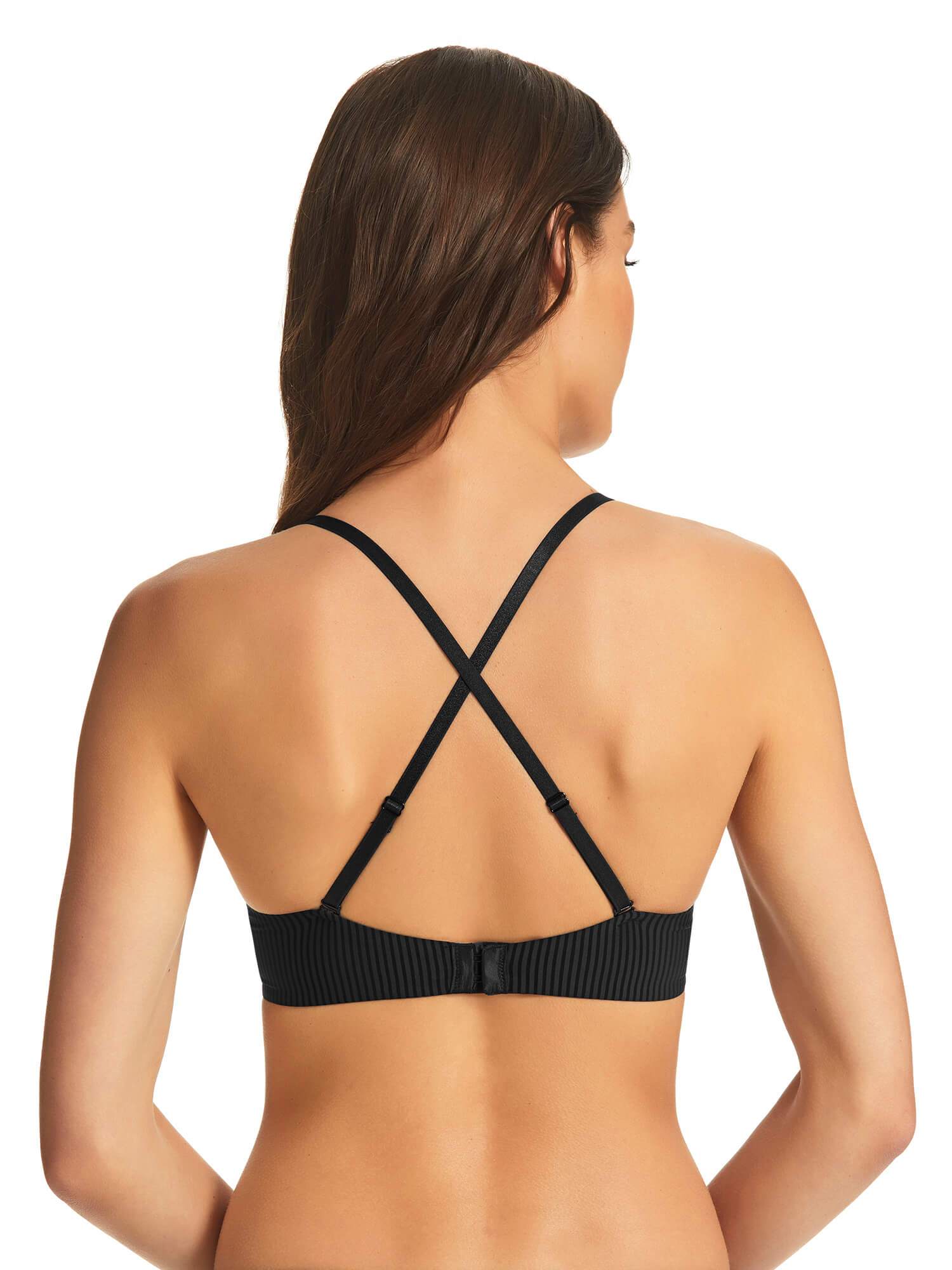 Finelines Embrace T Shirt Bra - Black - Image 4