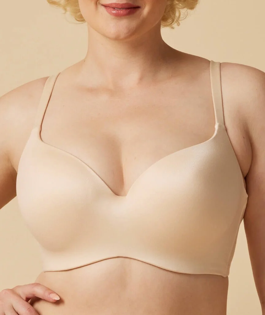 Finelines Memory Blessed Full Coverage Bra - Skin - Image 5