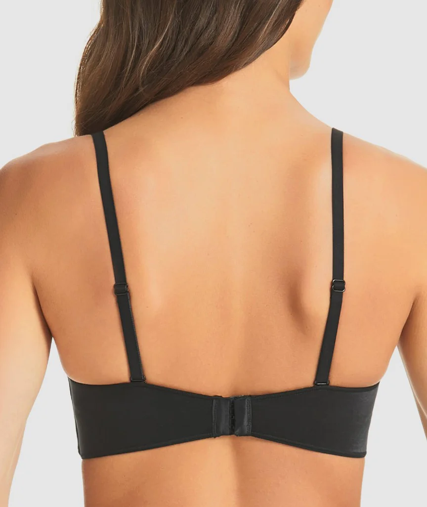Finelines Memory Strapless Bra - Black - Image 8