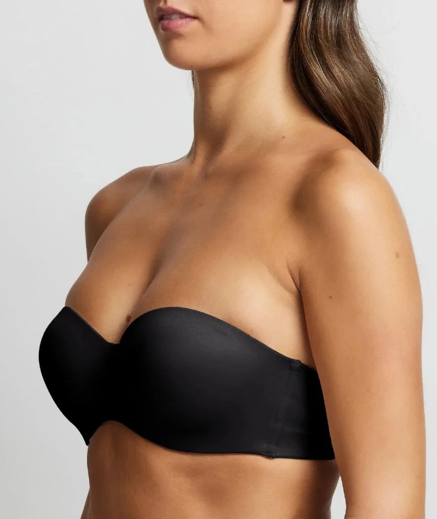 Finelines Memory Strapless Bra - Black - Image 9