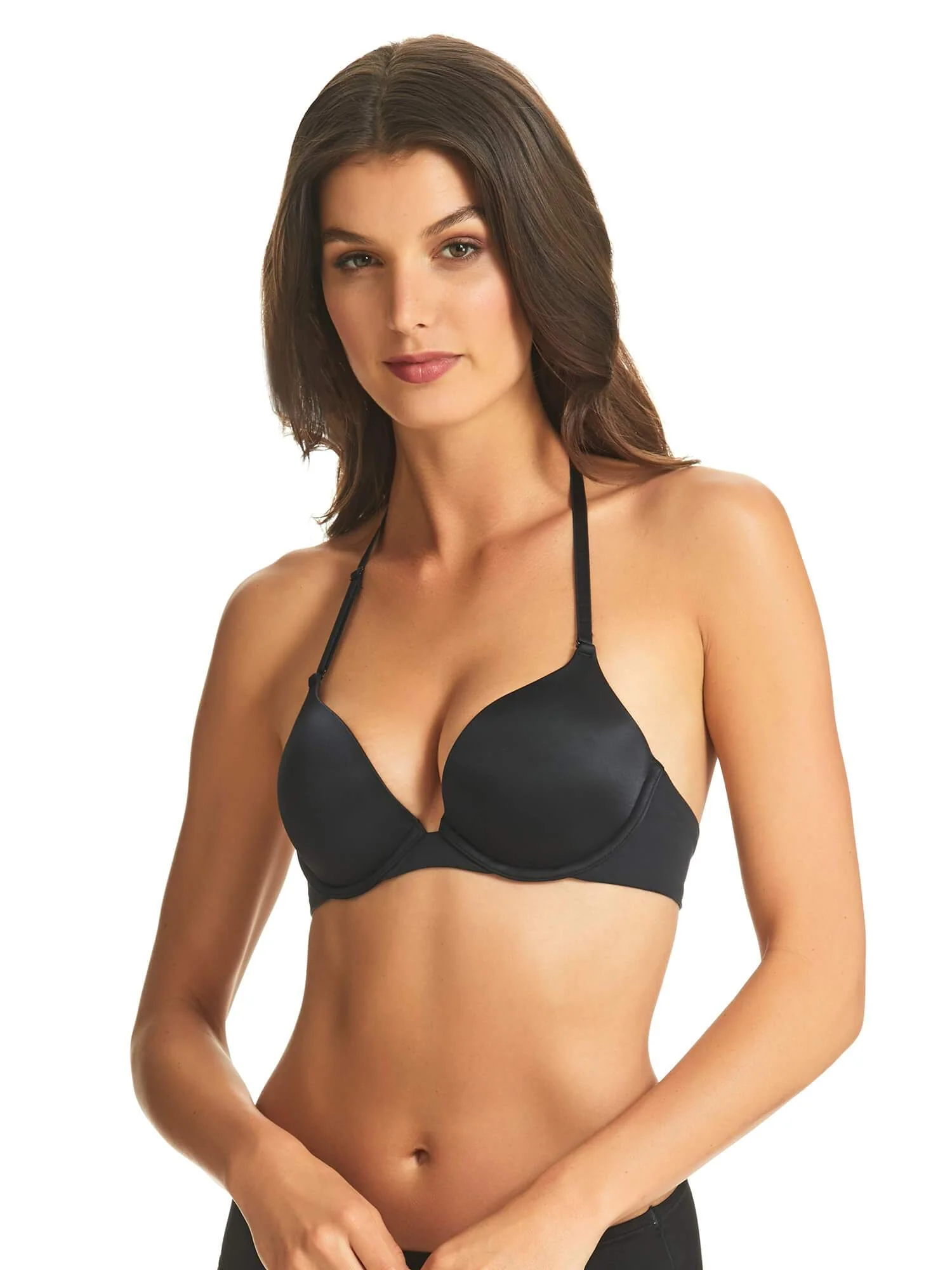 Finelines Refined 5 Way Convertible Push Up Bra - Black - Image 4