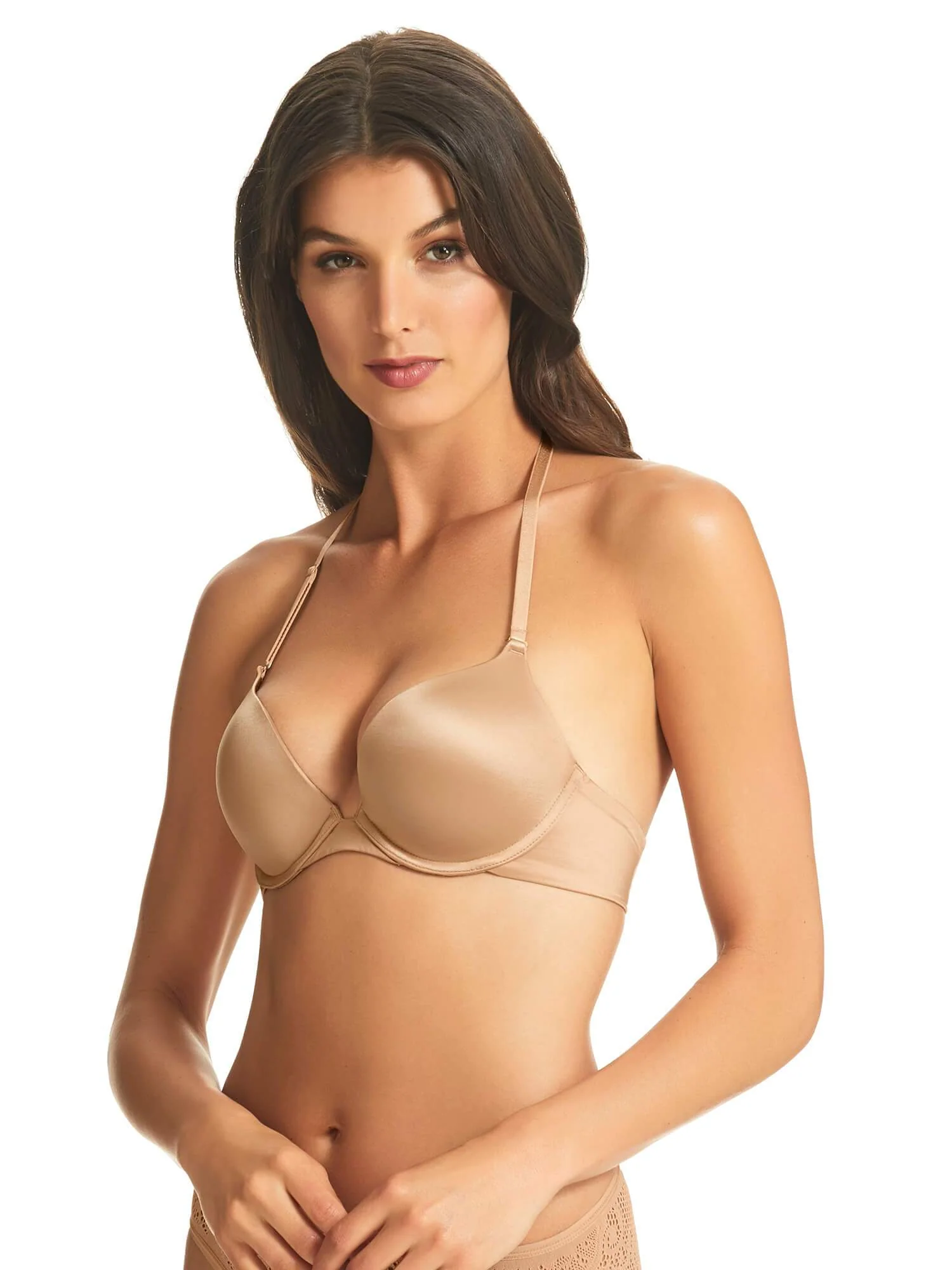 Finelines Refined 5 Way Convertible Push Up Bra - Nude - Image 4