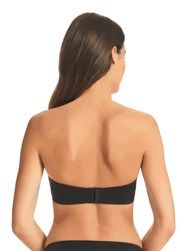 Finelines Refined Wire-free Strapless Bra - Black - Image 2