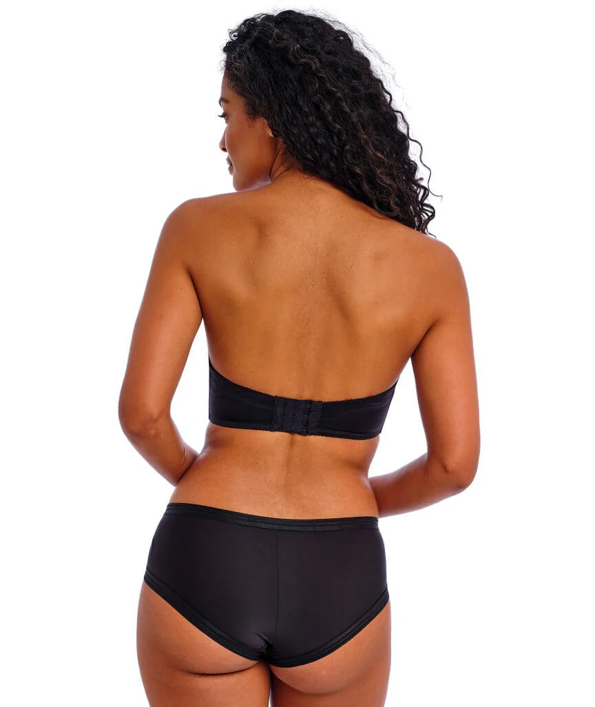 Freya Deco Underwired Moulded Strapless Bra - Black - Image 8