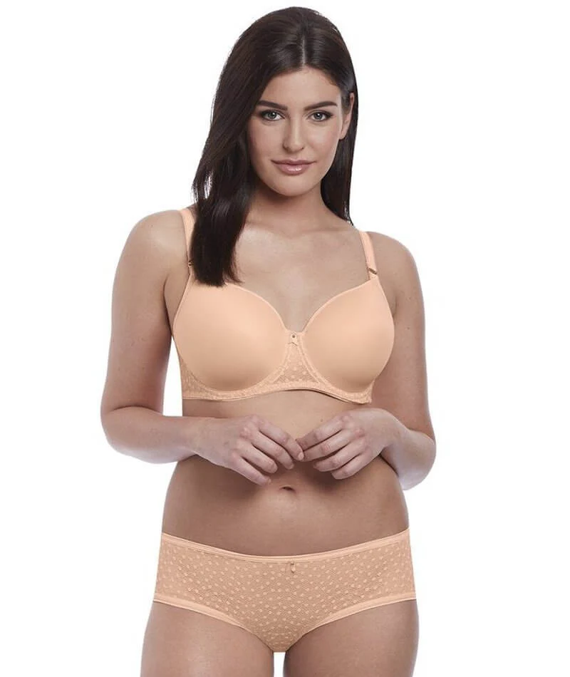 Freya Starlight Underwired Moulded Balcony T-shirt Bra - Caramel - Image 3