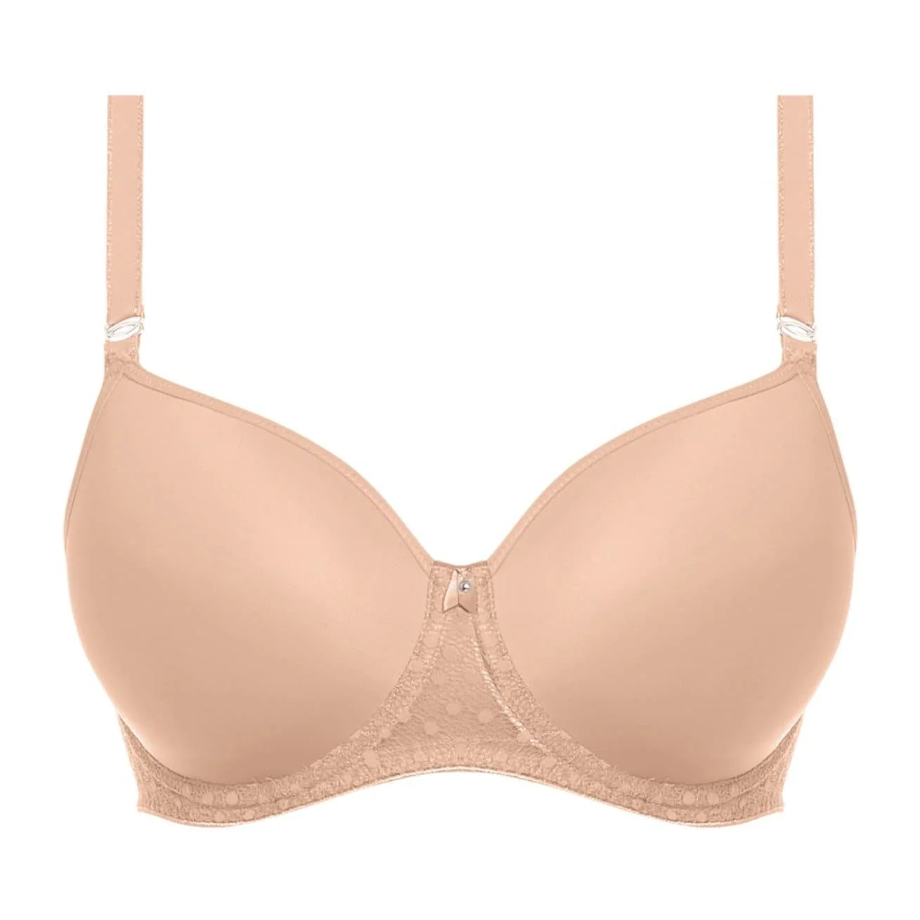 Freya Starlight Underwired Moulded Balcony T-shirt Bra - Caramel - Image 5