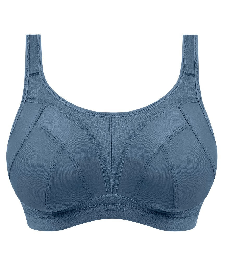 Freya Active Dynamic Wire-Free Sports Bra - Steel Blue - Image 4