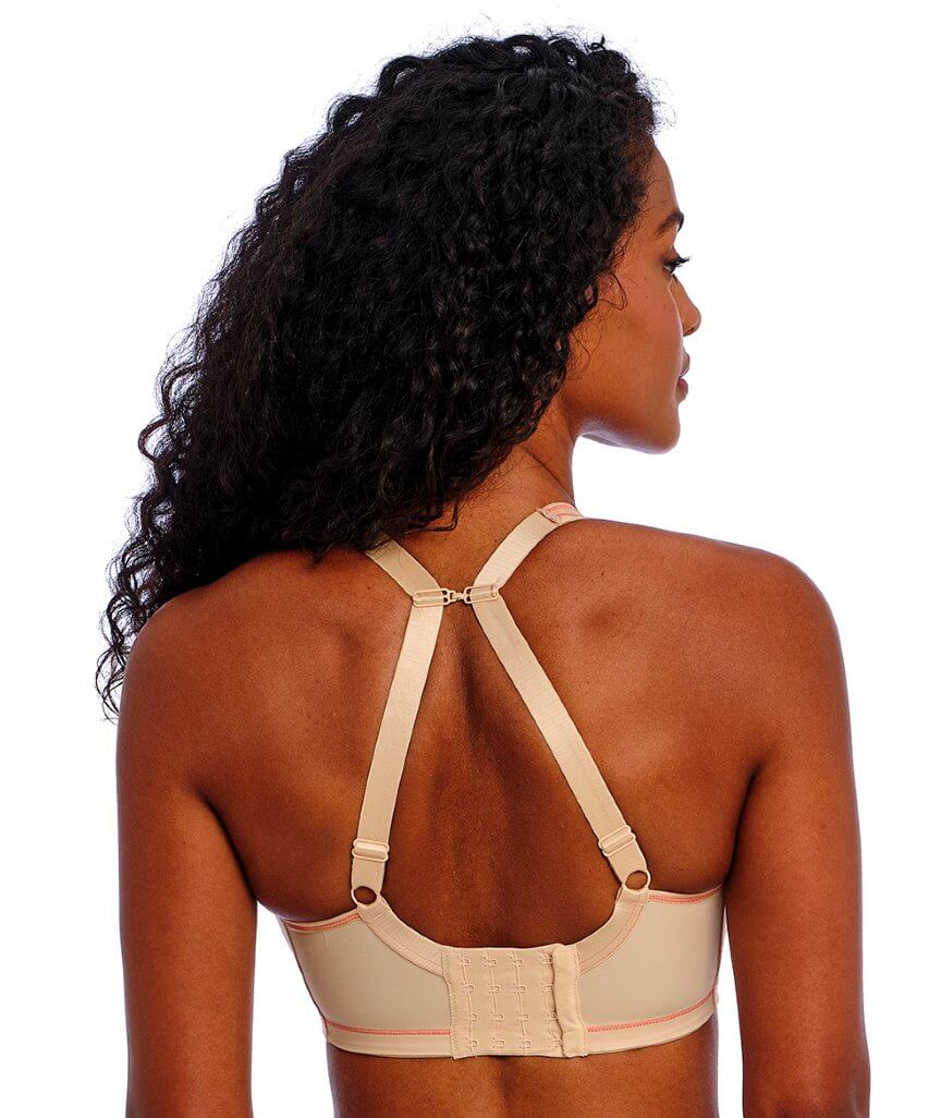Freya Active Sonic Underwired Moulded Spacer Sports Bra - Nude - Image 2