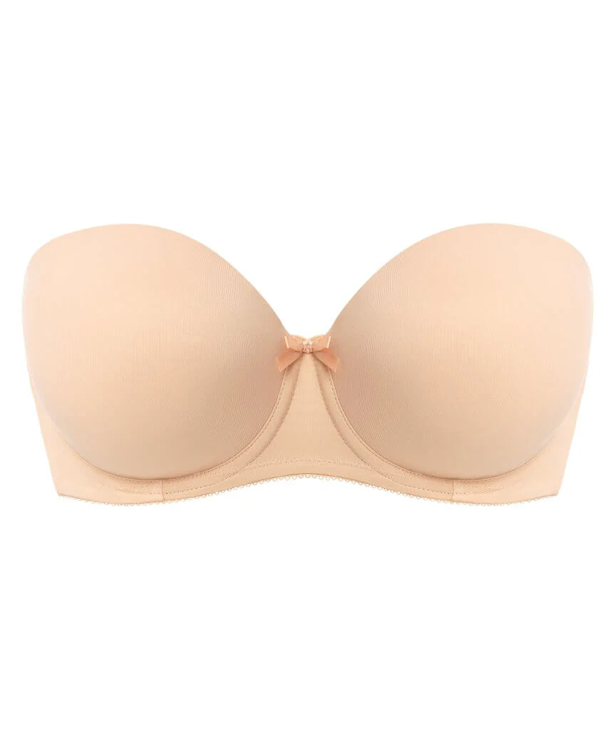 Freya Deco Underwired Moulded Strapless Bra - Nude - Image 13