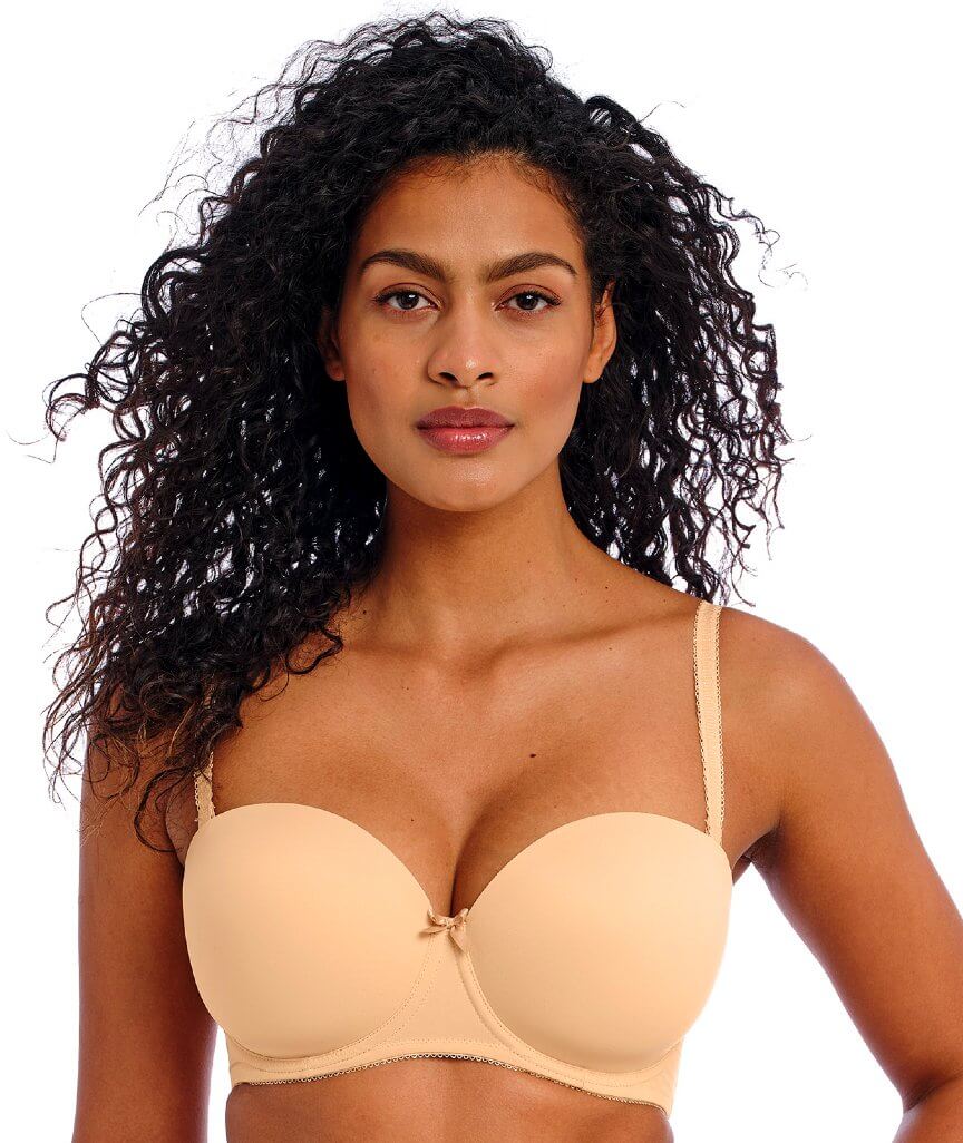 Freya Deco Underwired Moulded Strapless Bra - Nude - Image 5