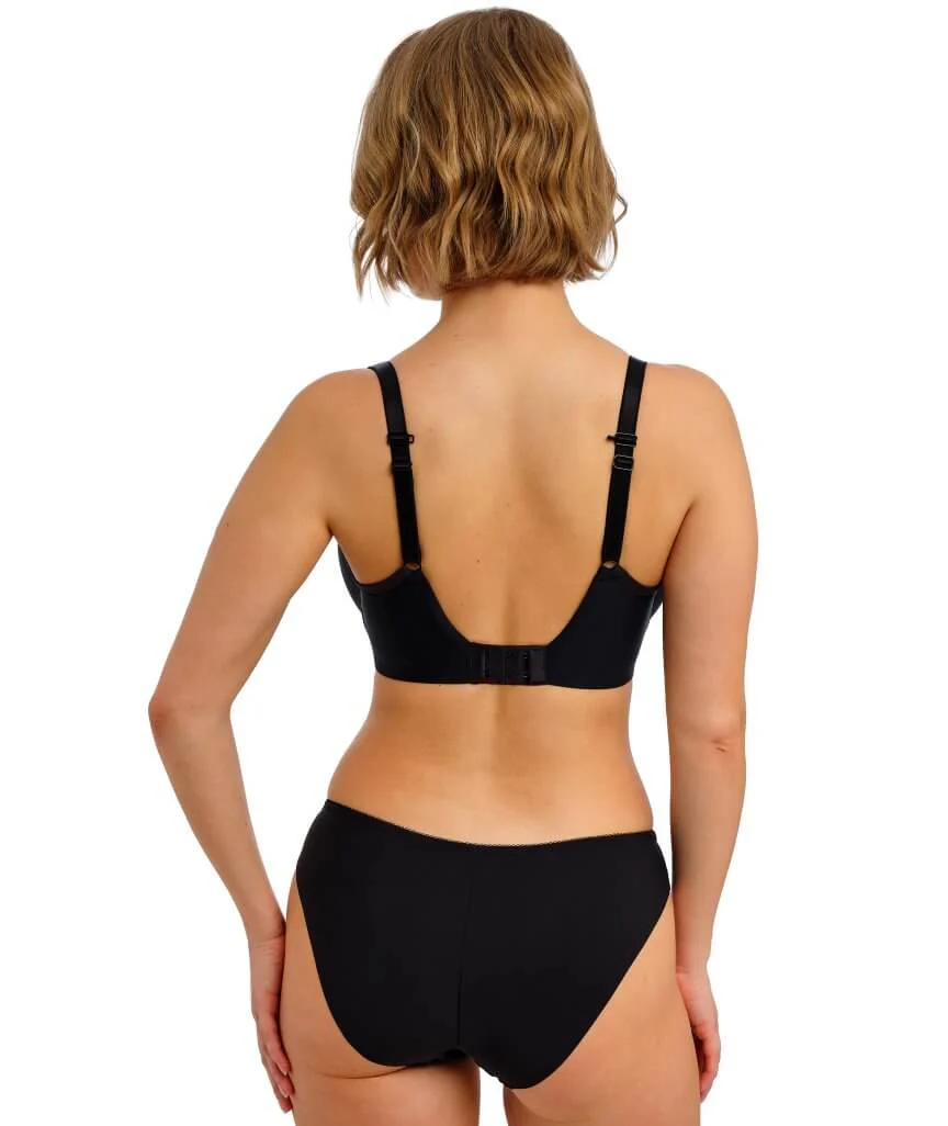 Freya Essentially Smooth Underwire Moulded Balcony T-shirt Bra - Black - Image 7