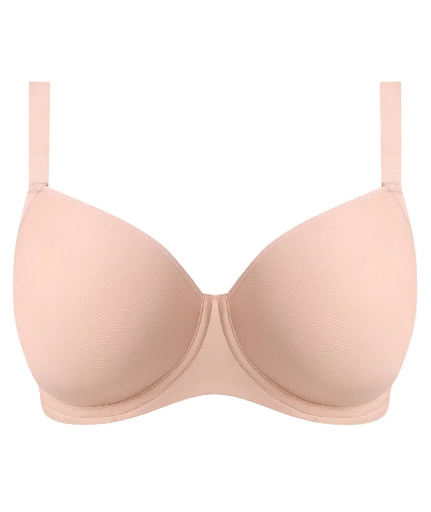 Freya Essentially Smooth Underwire Moulded Balcony T-shirt Bra - Cameo - Image 7