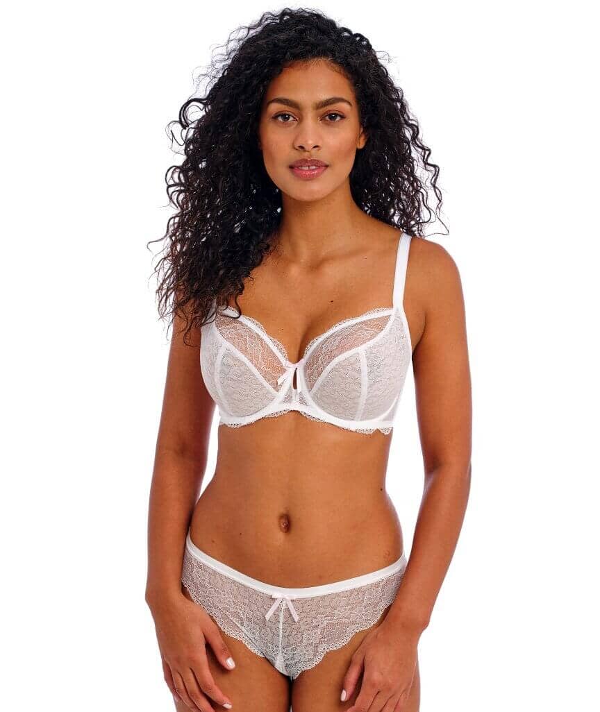 Freya Fancies Underwire Plunge Bra - White - Image 4