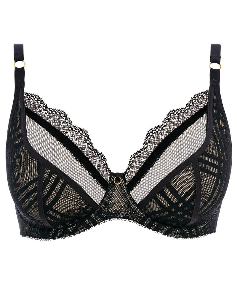 Freya Fatale Underwired Plunge Bra - Noir - Image 5