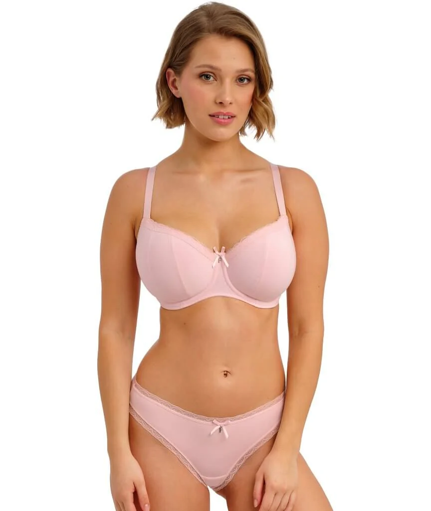 Freya Flirt Underwired Padded Half Cup Bra - Pink Frost - Image 6