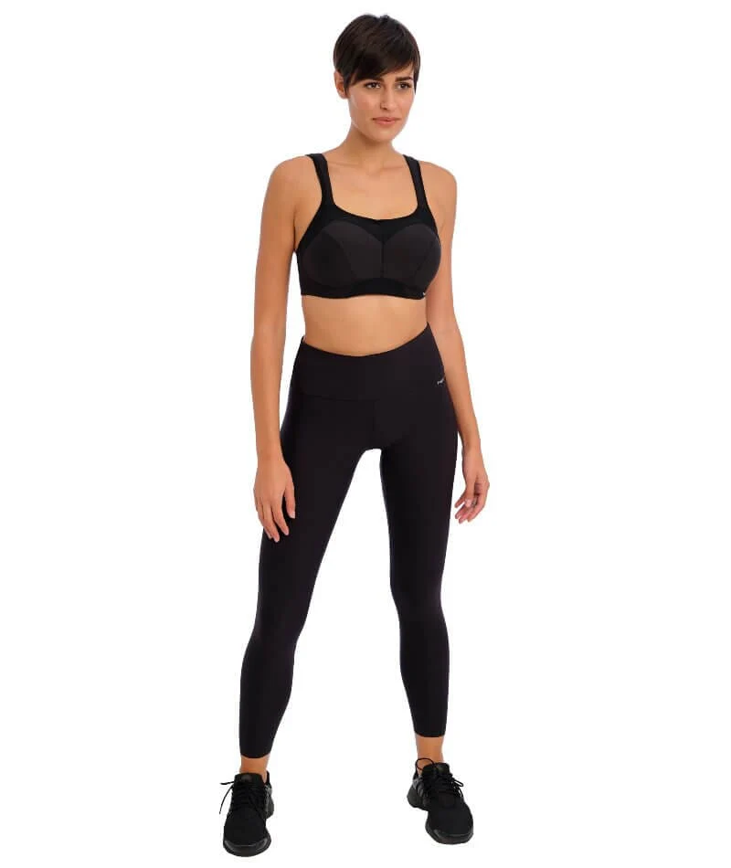 Freya Active High-Octane Underwired Sports Bra - Black - Image 7