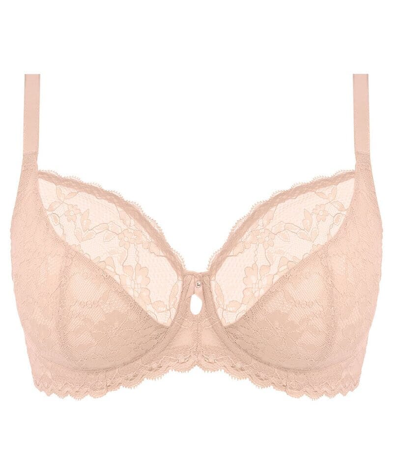 Freya Offbeat Underwired Plunge Bra - Natural Beige - Image 5