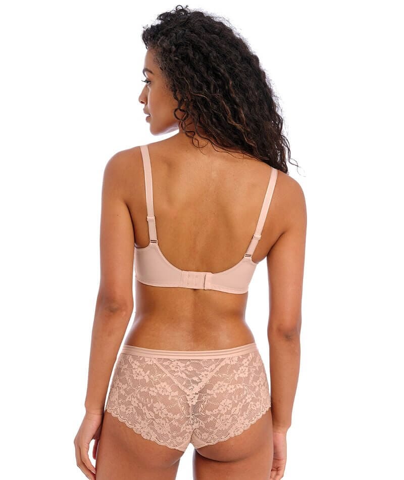 Freya Offbeat Underwired Side Support Bra - Natural Beige - Image 5