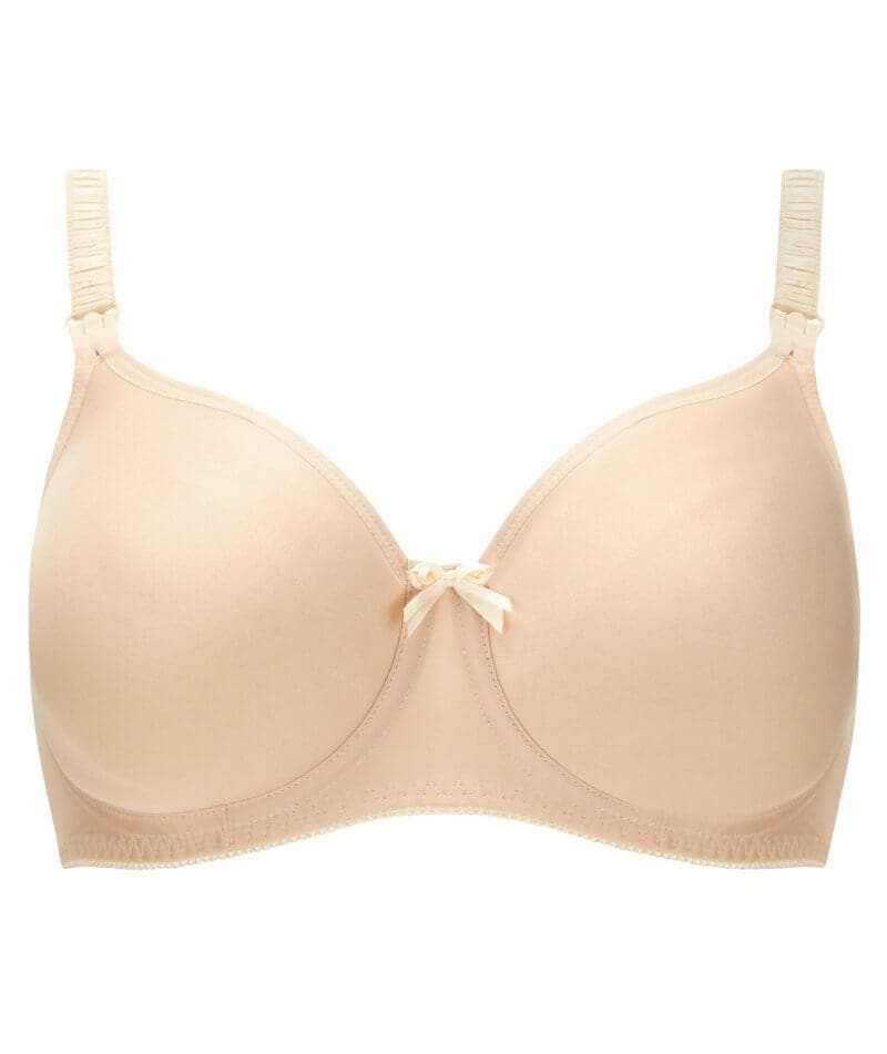 Freya Pure Underwire Moulded Nursing Bra - Nude - Image 3