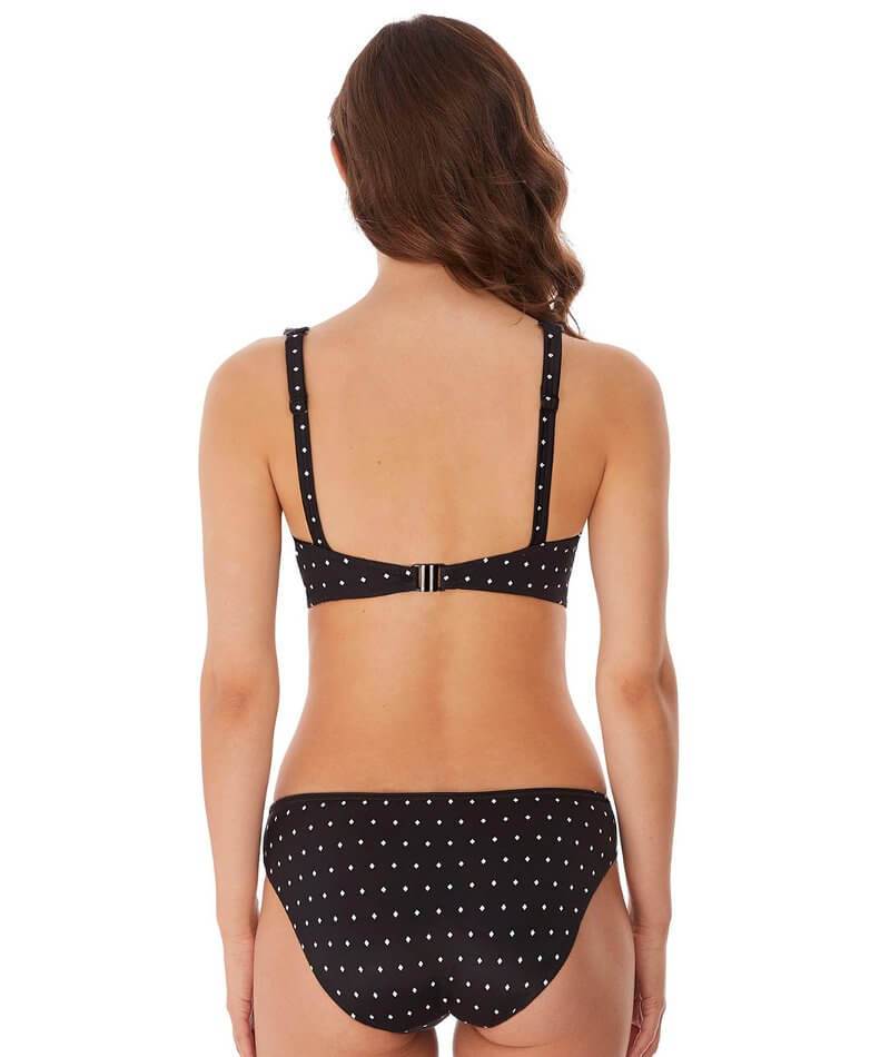 Freya Swim Jewel Cove Underwire High Apex Bikini Top - Black - Image 5