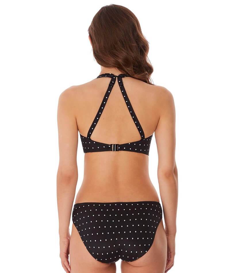 Freya Swim Jewel Cove Underwire High Apex Bikini Top - Black - Image 6