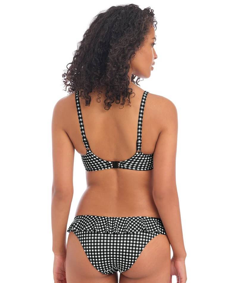Freya Swim Check In Underwired Sweetheart Bikini Top - Monochrome - Image 5