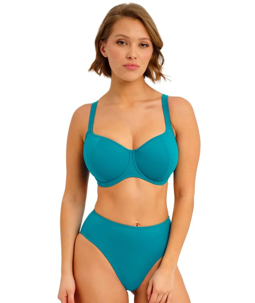 Freya Swim Jewel Cove High Waist Brief - Plain Moonstone - Image 5