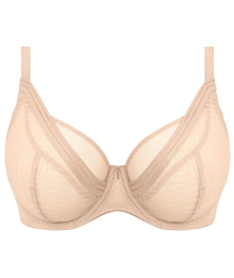 Freya Tailored Underwire High Apex Plunge Bra - Natural Beige - Image 5