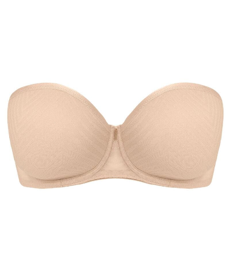 Freya Tailored Underwire Moulded Strapless Bra - Natural Beige - Image 12