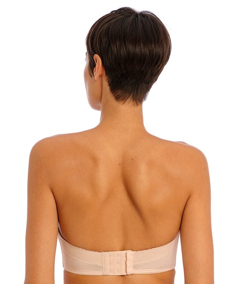 Freya Tailored Underwire Moulded Strapless Bra - Natural Beige - Image 2