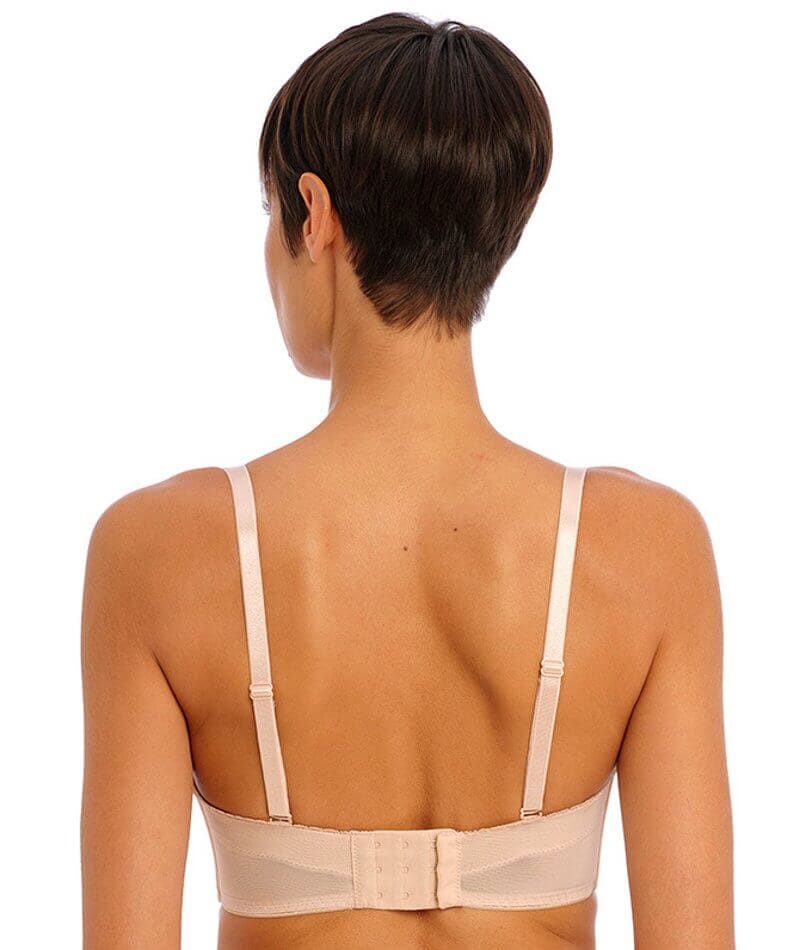 Freya Tailored Underwire Moulded Strapless Bra - Natural Beige - Image 4