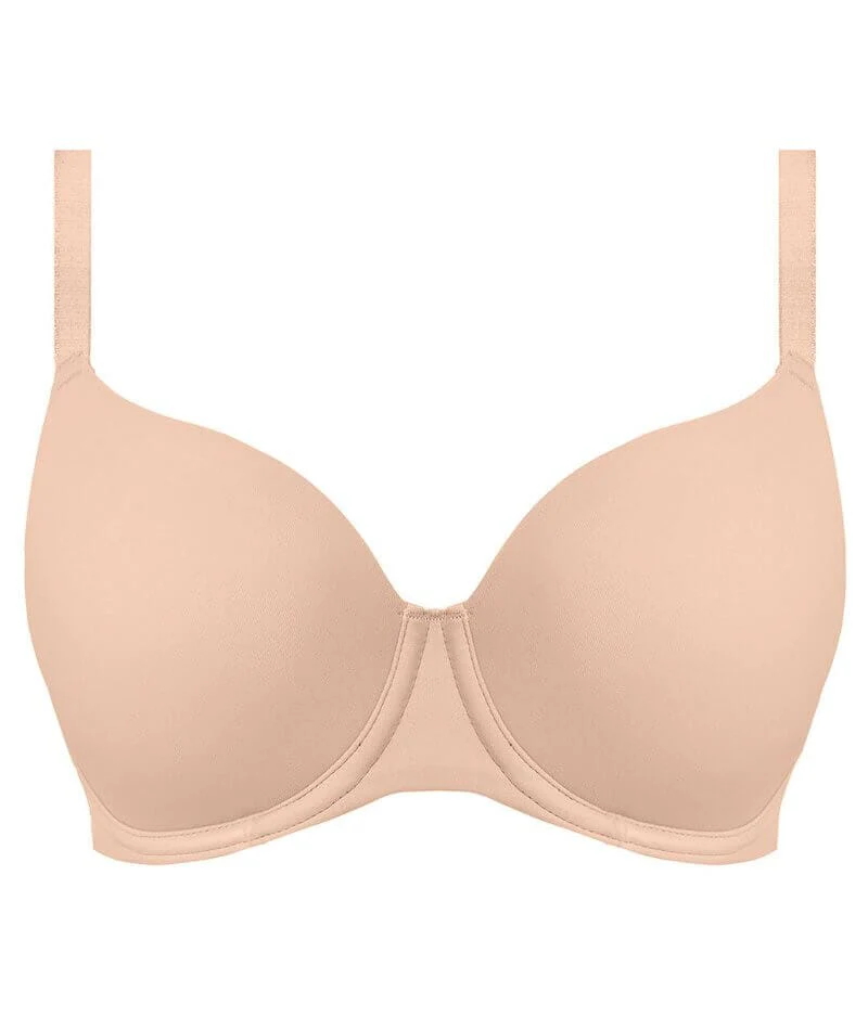 Freya Undetected Underwire Moulded T-shirt Bra - Natural Beige - Image 8