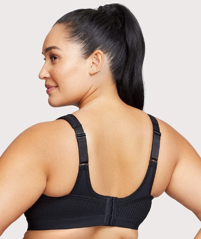 Glamorise High Impact Underwire Sports Bra - Black - Image 2