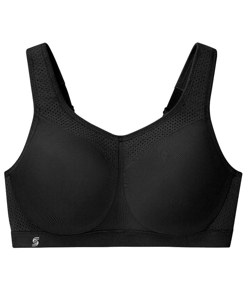 Glamorise High Impact Underwire Sports Bra - Black - Image 5