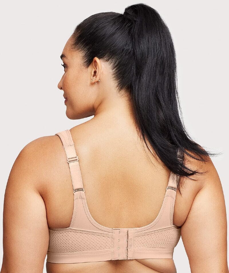 Glamorise High Impact Underwire Sports Bra - Cafe - Image 2