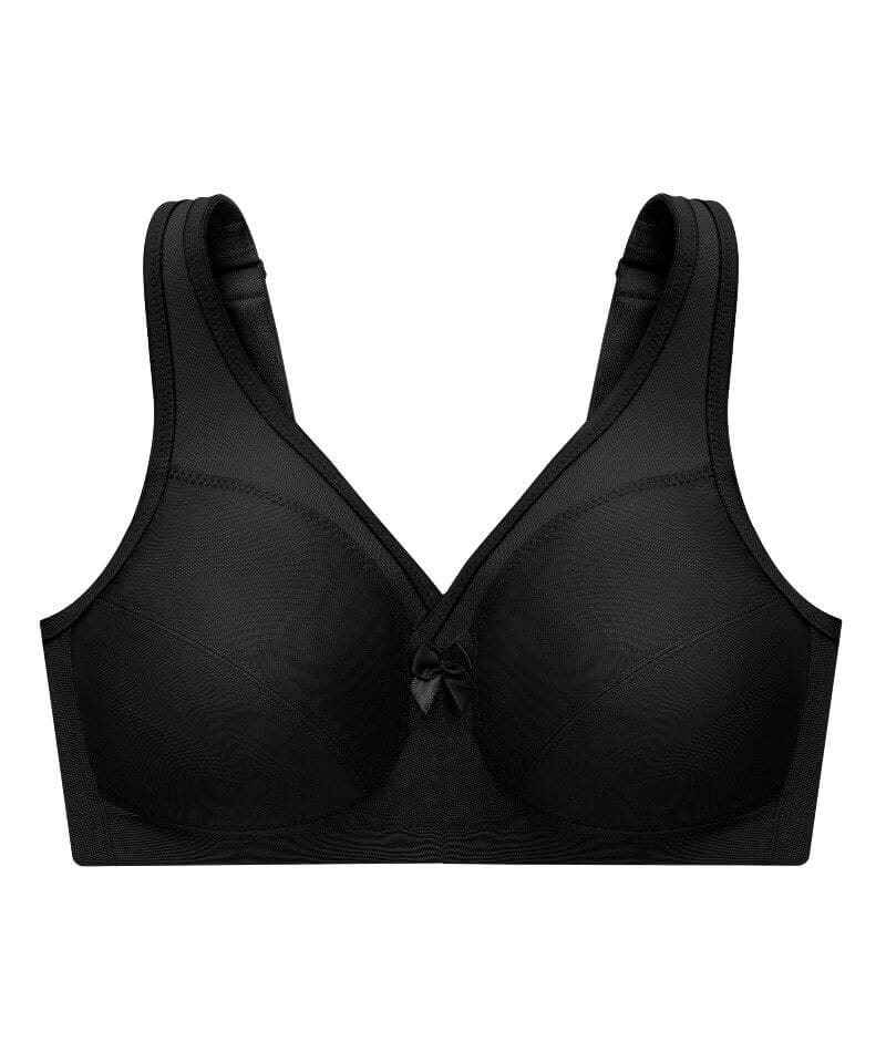 Glamorise Magiclift Active Support Wire-Free Bra - Black - Image 5