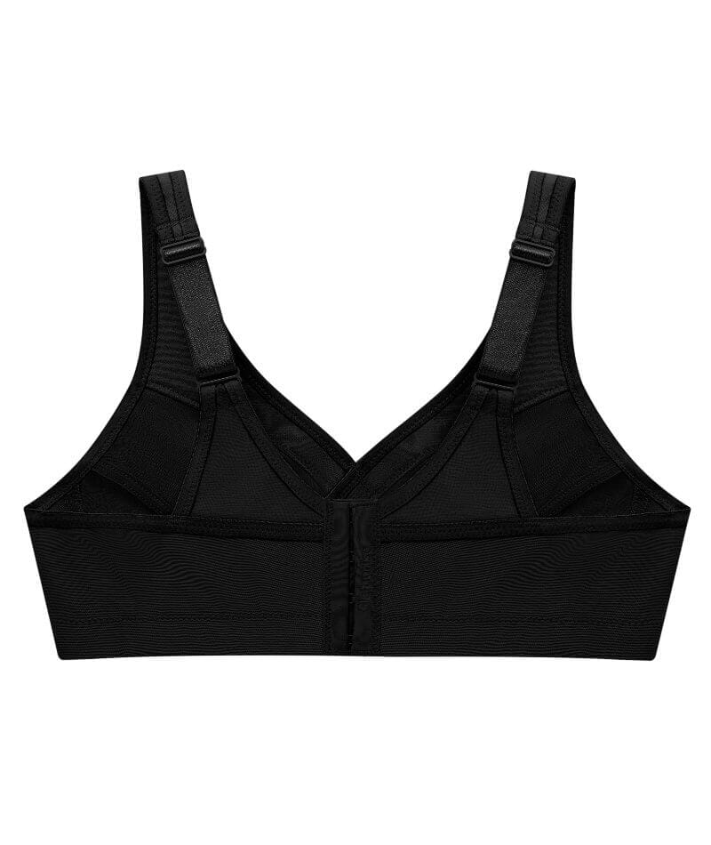 Glamorise Magiclift Active Support Wire-Free Bra - Black - Image 6