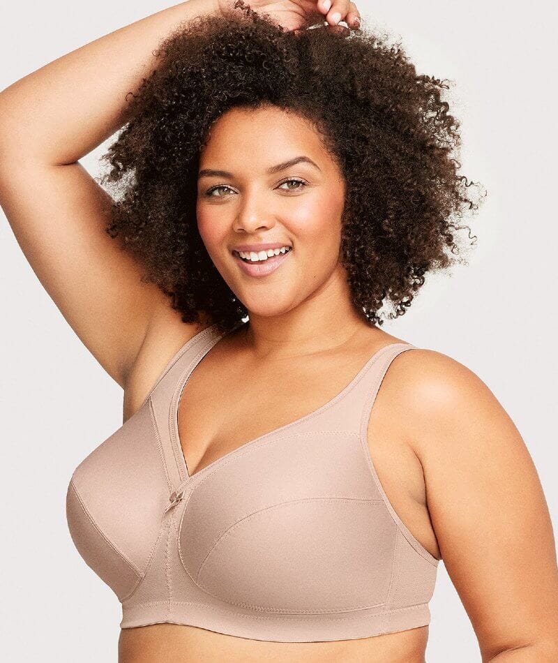 Glamorise Magiclift Active Support Wire-Free Bra - Cafe - Image 3