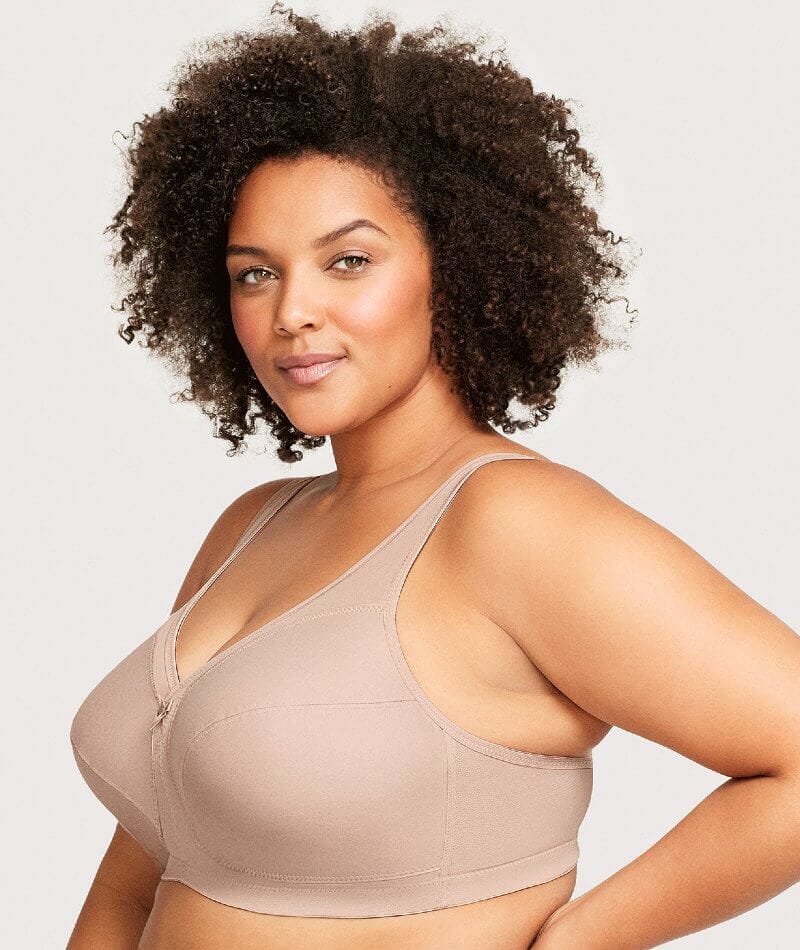 Glamorise Magiclift Active Support Wire-Free Bra - Cafe - Image 4