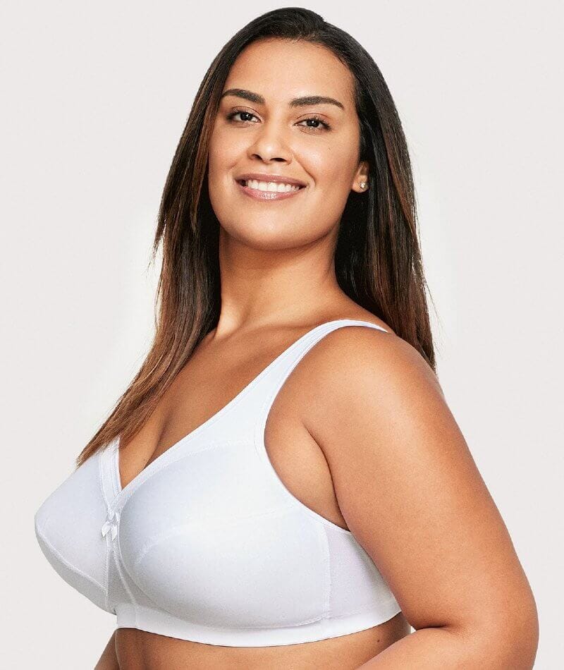 Glamorise Magiclift Active Support Wire-Free Bra - White - Image 3