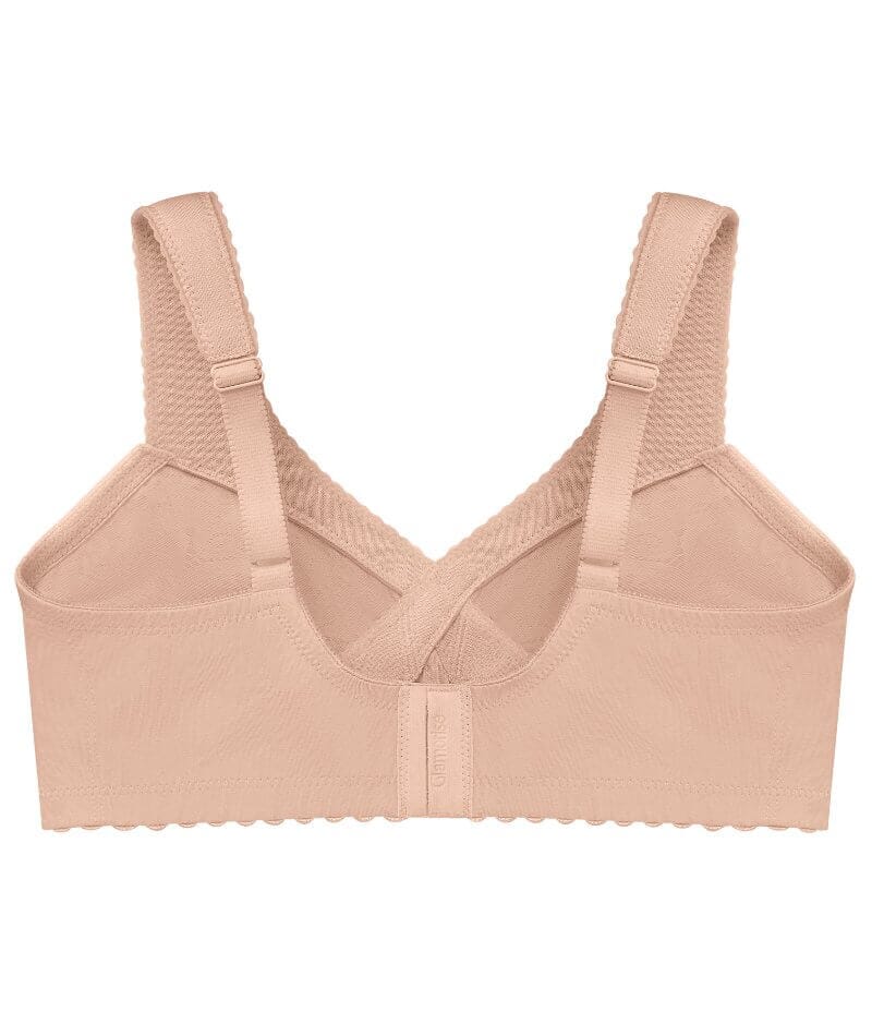Glamorise Magiclift Cotton Support Wire-Free Bra - Cafe - Image 8