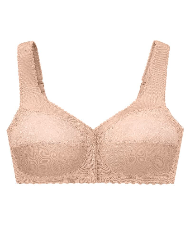 Glamorise Magiclift Front-Closure Support Wire-Free Bra - Blush - Image 5