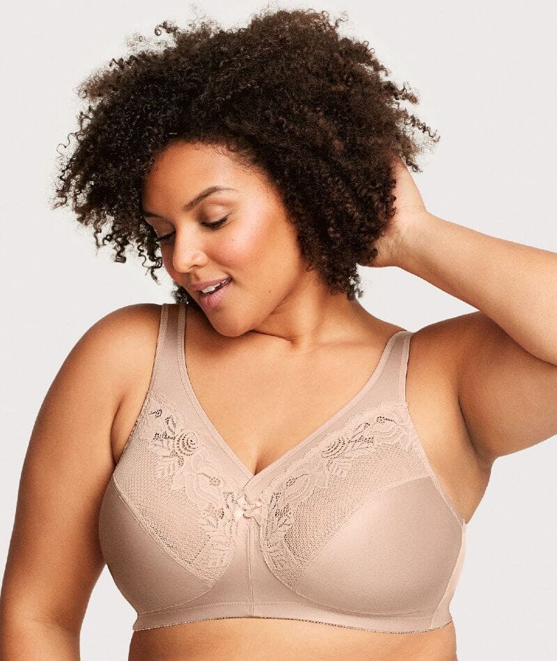 Glamorise Magiclift Minimizer Wire-Free Bra - Cafe - Image 5