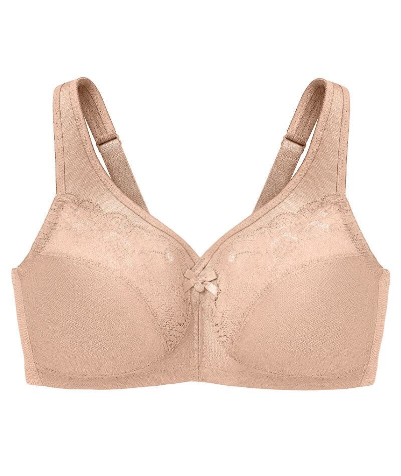 Glamorise Magiclift Minimizer Wire-Free Bra - Cafe - Image 8