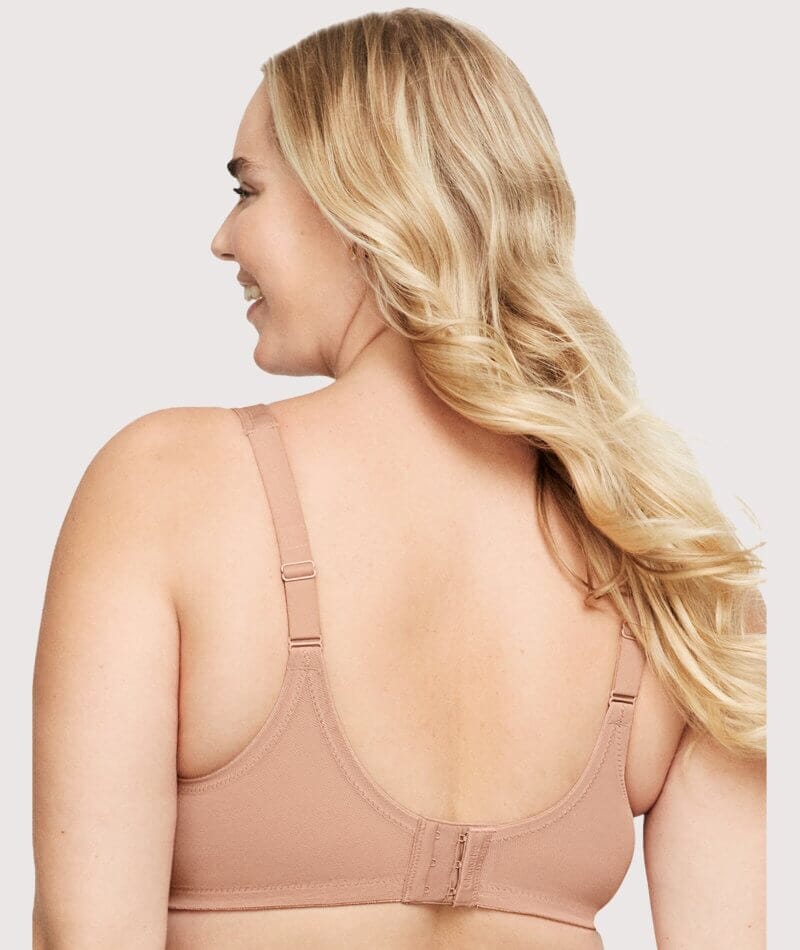 Glamorise Magiclift Natural Shape Support Wire-Free Bra - Cappuccino - Image 2