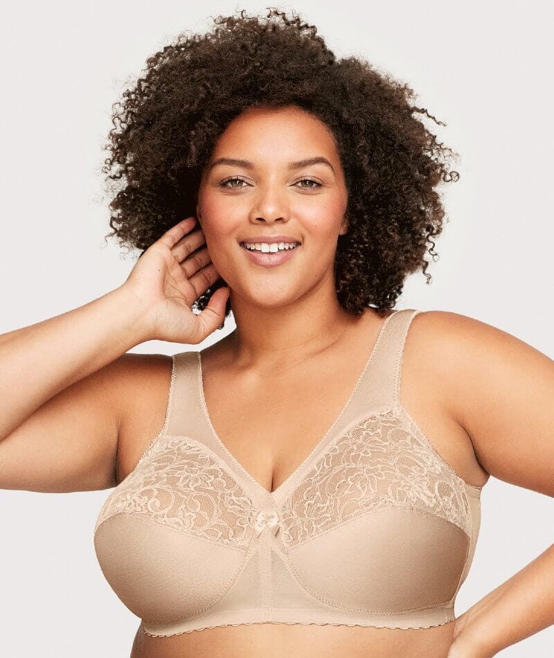 Glamorise Magiclift Original Wire-Free Support Bra - Blush - Image 4