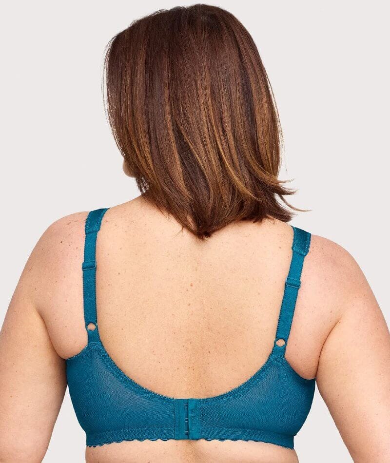 Glamorise Magiclift Original Wire-Free Support Bra - Dark Teal - Image 2