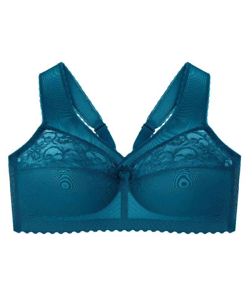 Glamorise Magiclift Original Wire-Free Support Bra - Dark Teal - Image 5