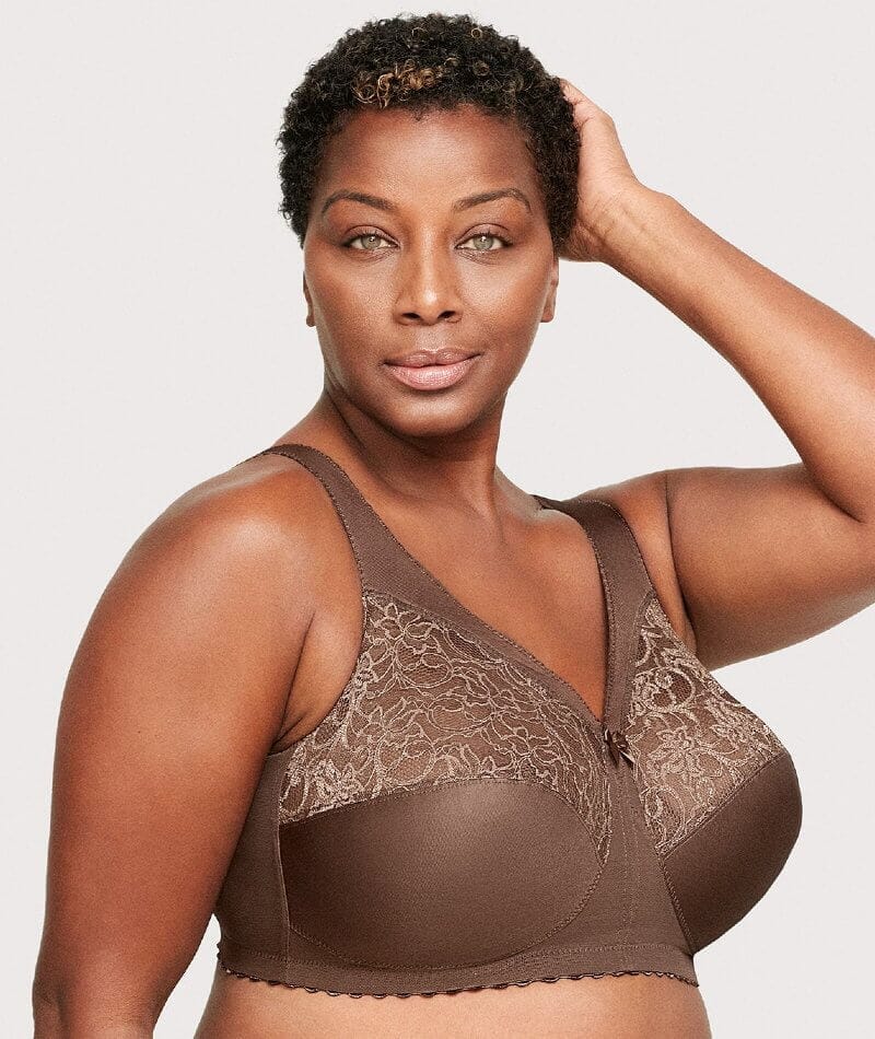 Glamorise Magiclift Original Wire-Free Support Bra - Mocha - Image 3