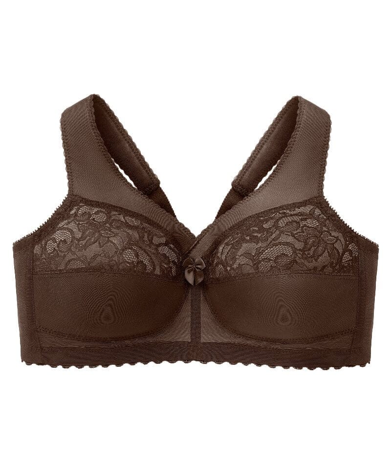 Glamorise Magiclift Original Wire-Free Support Bra - Mocha - Image 5